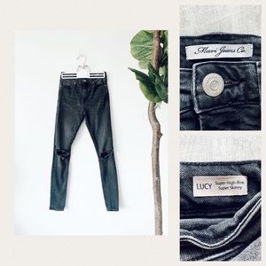 Mavi Lucy super high rise, super skinny denim